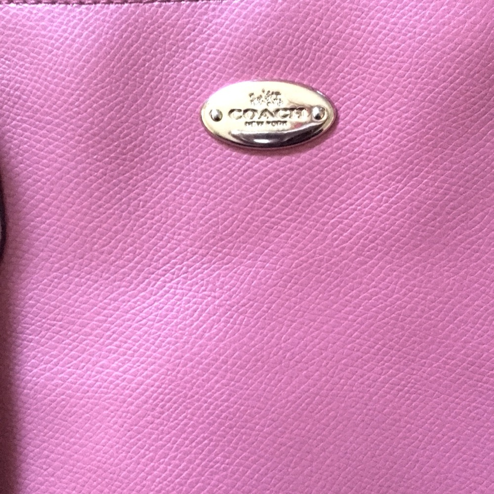 Pink coach diaper bag / computer bag.